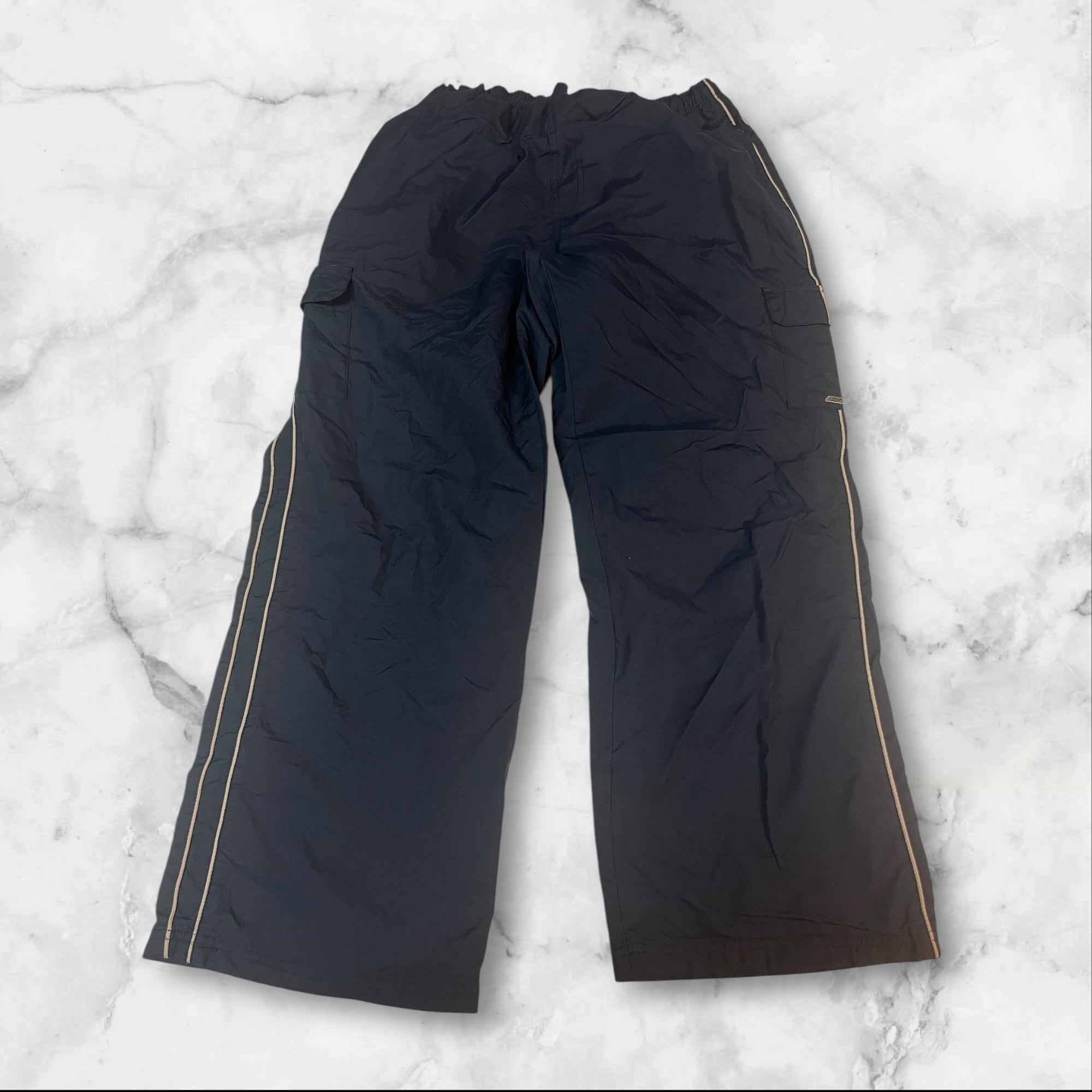 Vintage Reebok Trackpants baggy L fit S 1563