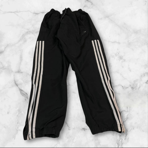 Adidas Vintage Trackpants Baggy Nylon Stoff aus Regenjacke S 329