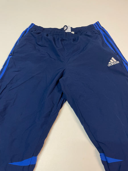 Adidas Vintage Trackpants Baggy Nylon Stoff aus Regenjacke XL 421