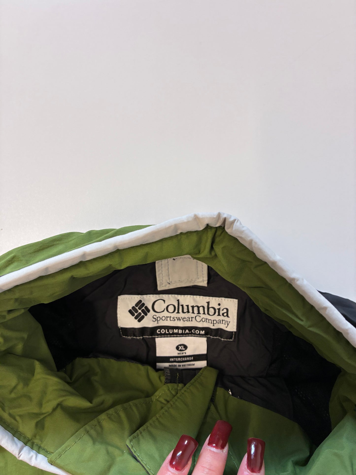 Vintage Columbia Regenjacke XL fit L 6749