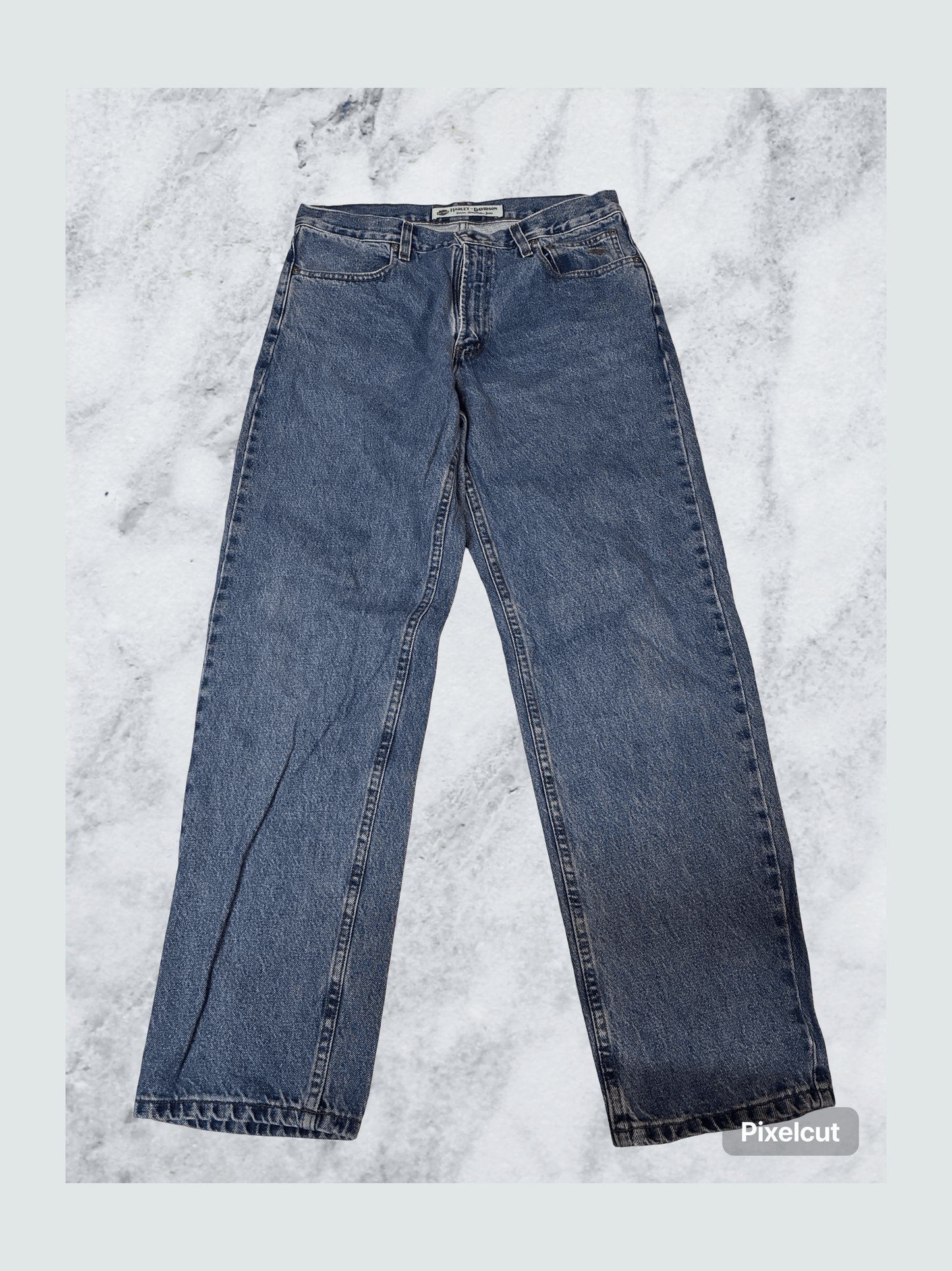 Vintage Harley Davidson Jeans baggy L 6263