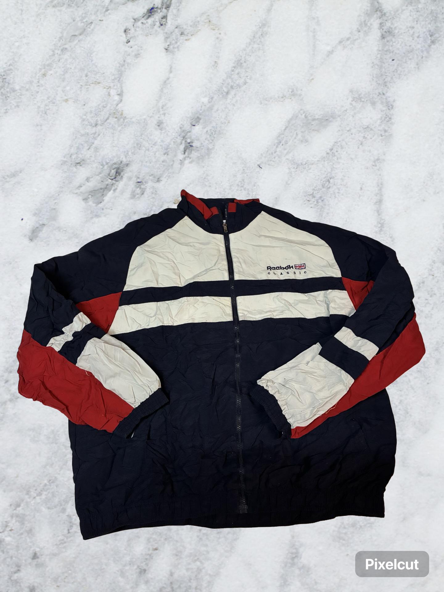 Vintage Reebok Trainingsjacke XL fit M 5923