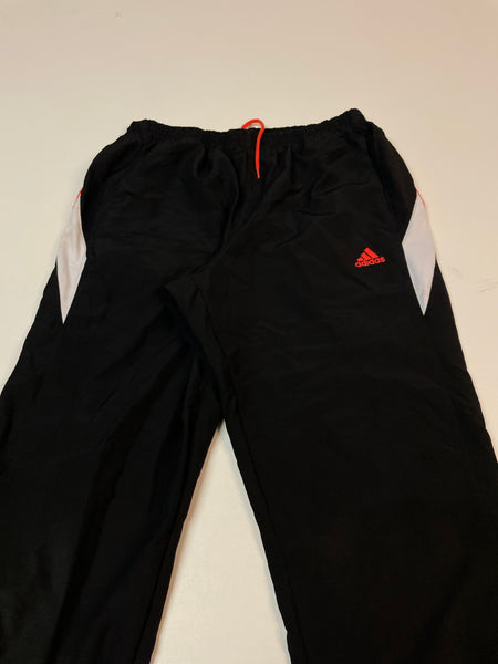 Adidas Vintage Trackpants Baggy Nylon Stoff aus Regenjacke L 179