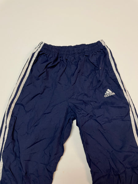 Adidas Vintage Trackpants Baggy Nylon Stoff aus Regenjacke #9244 Gr S