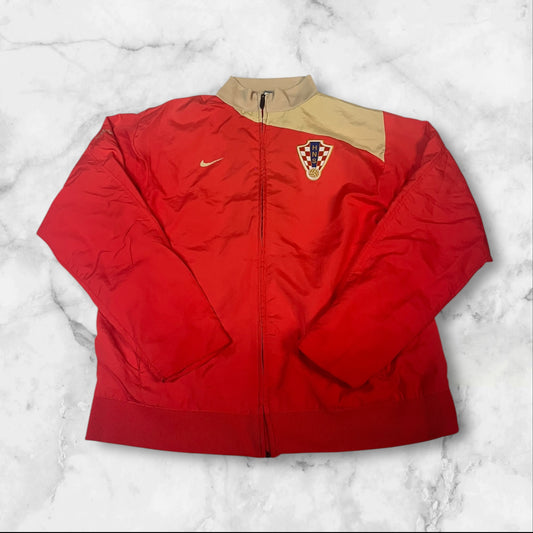 Vintage Nike X Kroatien Trainingsjacke L fit M 5135