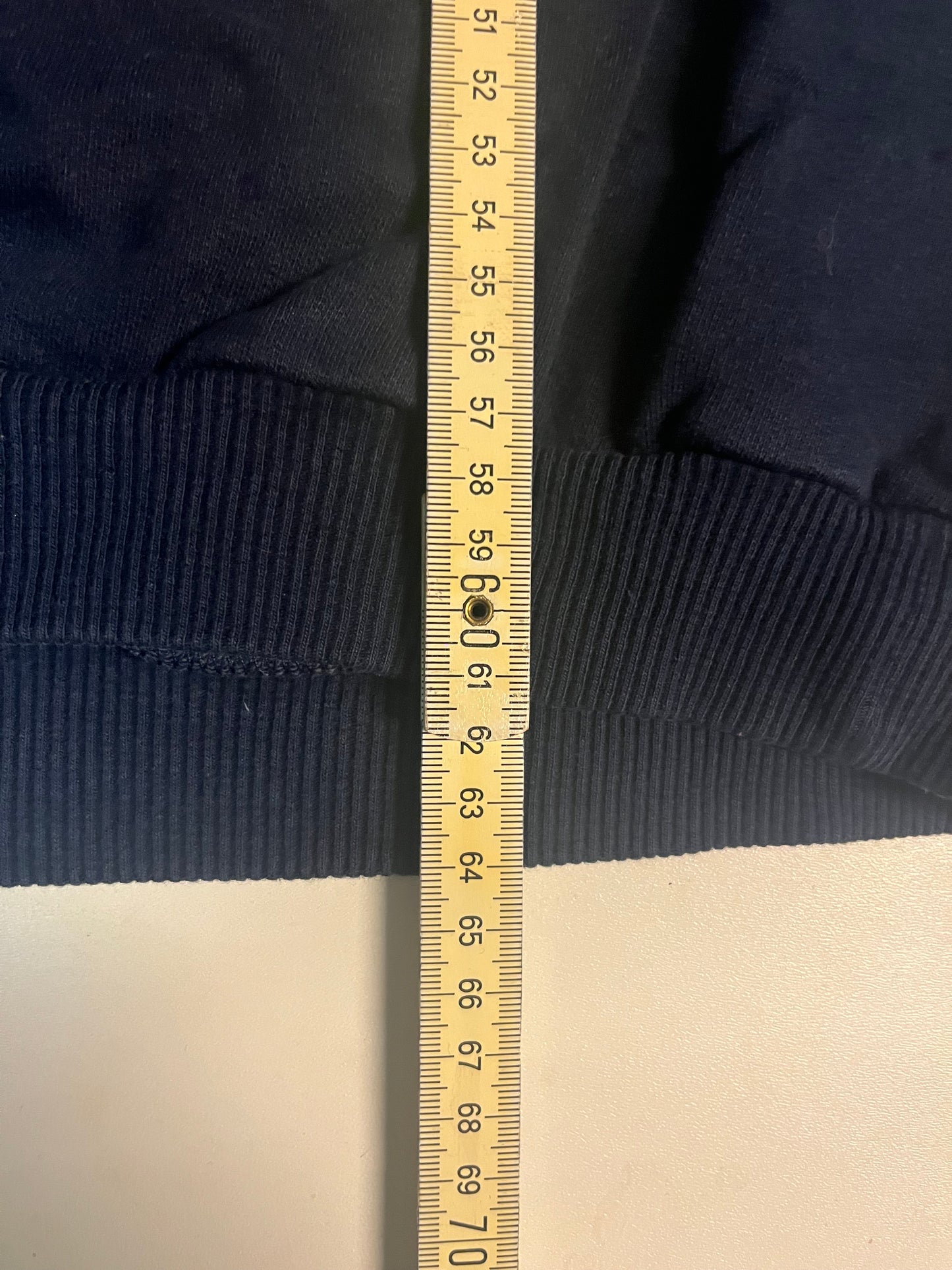 Vintage Reebok Sweatshirt XL fit M navy bestickt 5733