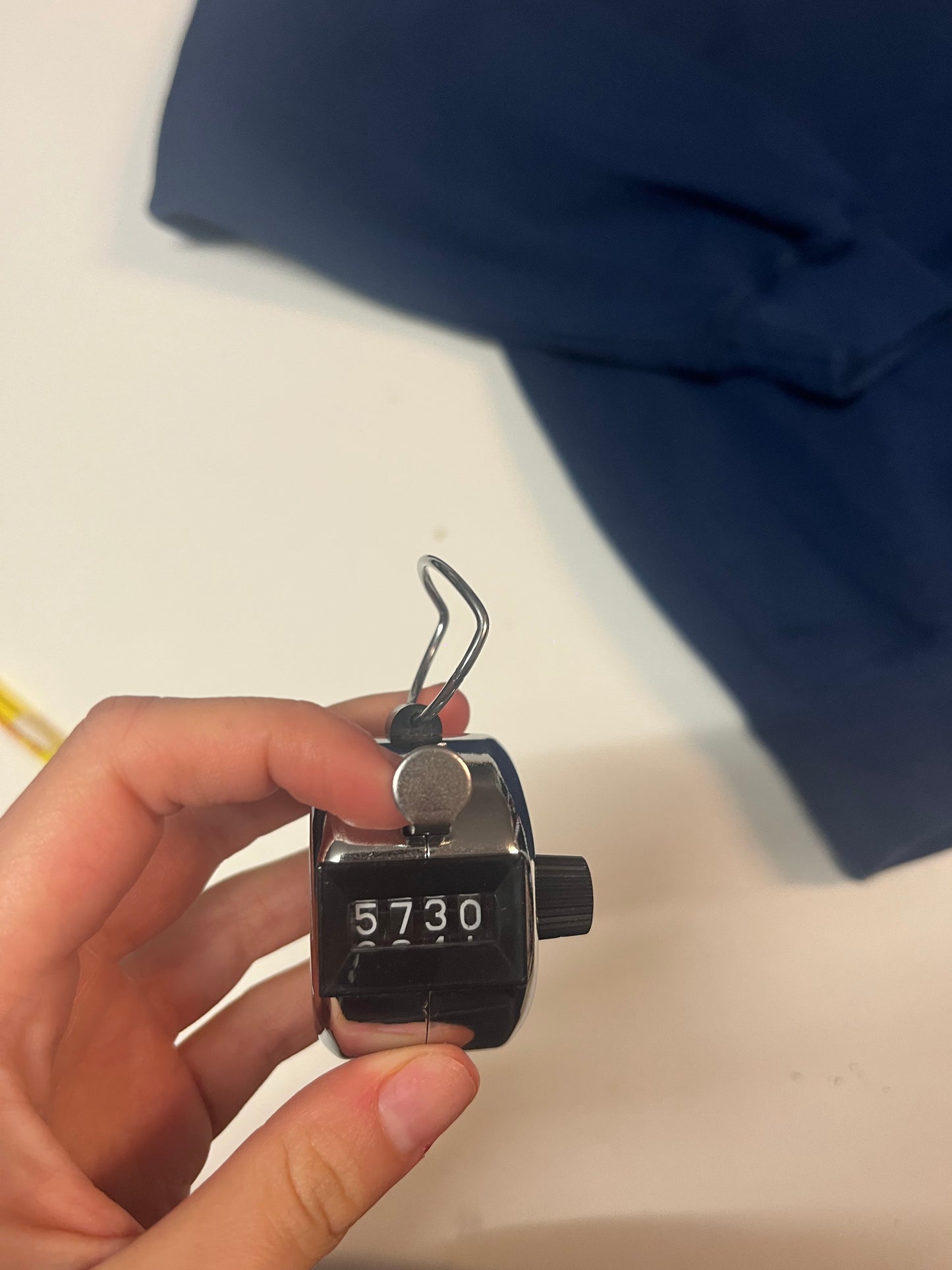 Vintage Reebok Sweatshirt S - M Navy bestickt 5730