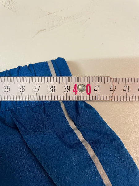 Fila Vintage Trackpants Baggy Nylon Stoff aus Regenjacke L 323
