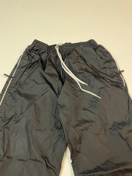 Nike Vintage Trackpants Baggy Nylon Stoff aus Regenjacke XL 161