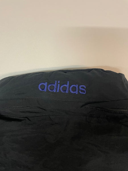 Adidas Vintage Trackjacket Gefüttert Nylon Stoff aus Regenjacke XL 9670