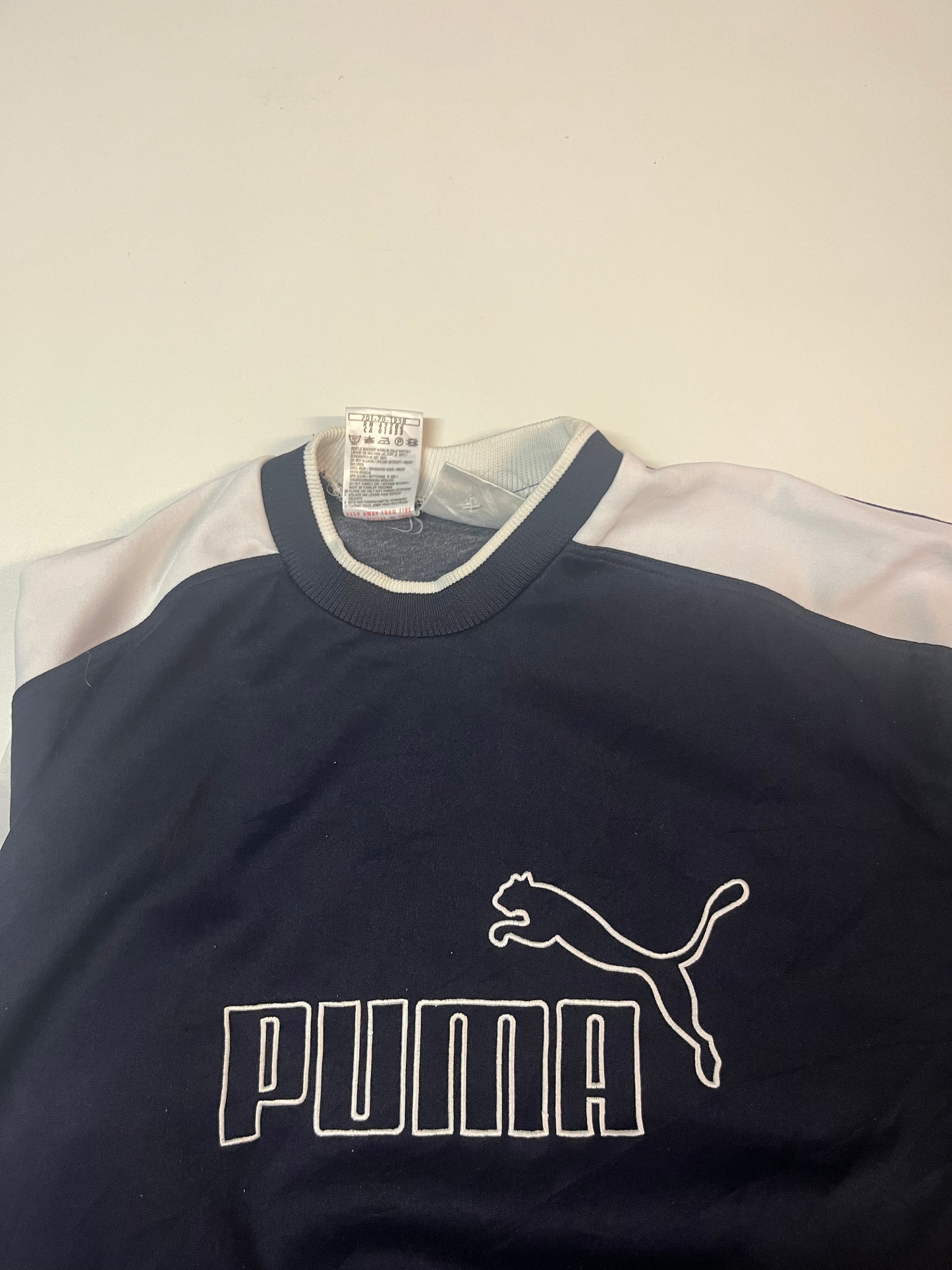 Vintage Puma Sweatshirt navy M - L 5739