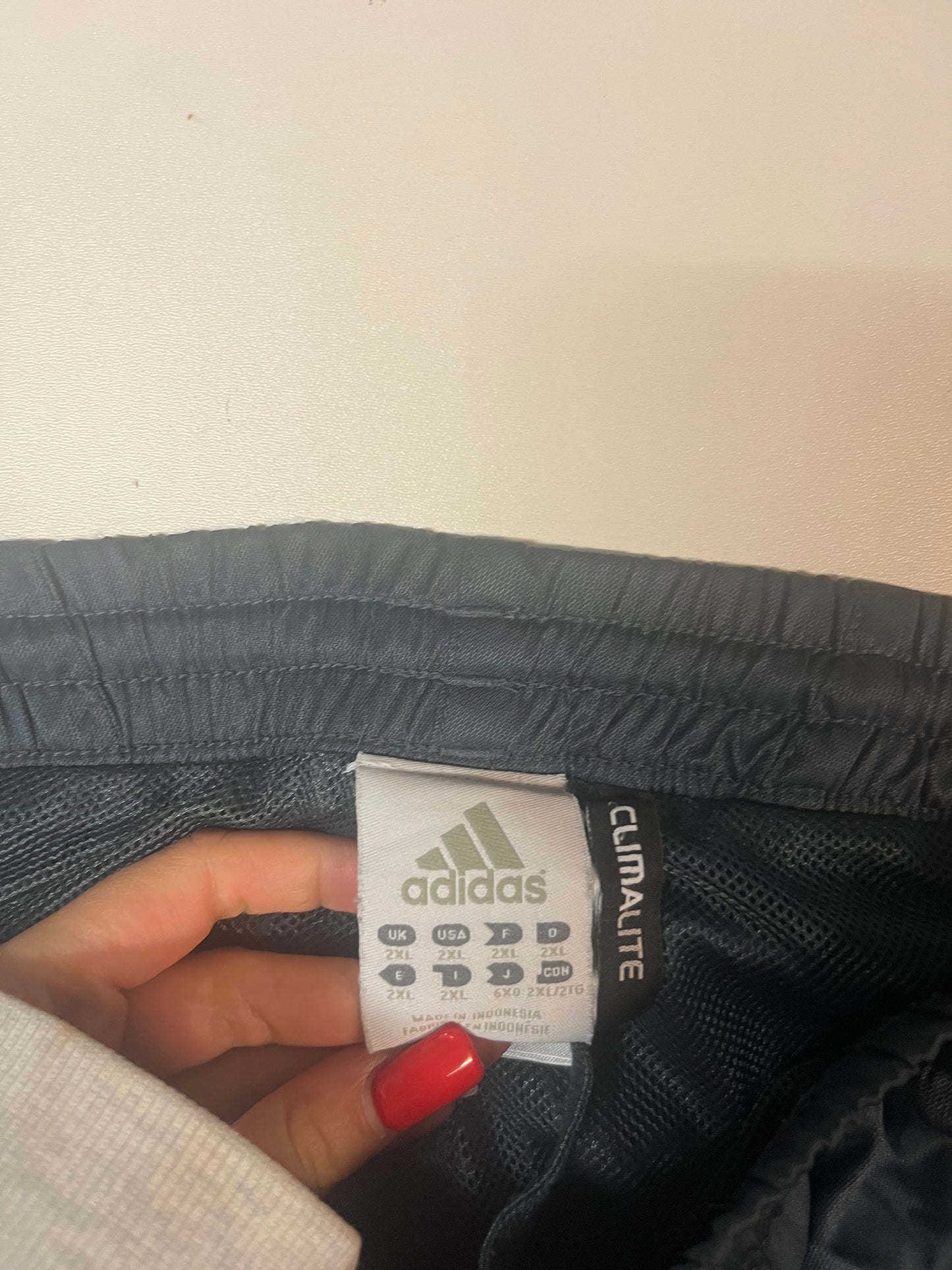 Vintage Adidas Trackpants XXl fit L 4441