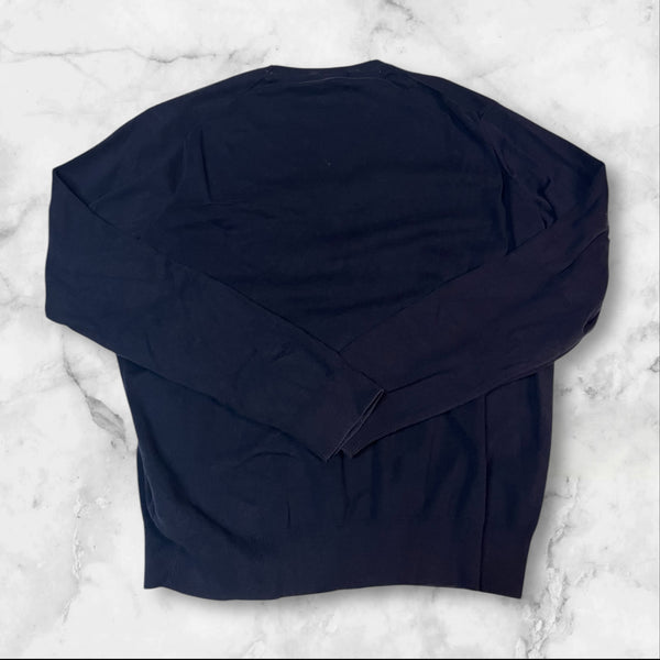 Vintage Polo Ralph Lauren Pullover Navy L fit S 722