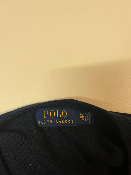 Vintage Polo Ralph Lauren Pullover Navy XL fit S 726