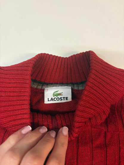 Lacoste Vintage Zipper 30% Wolle L 5862