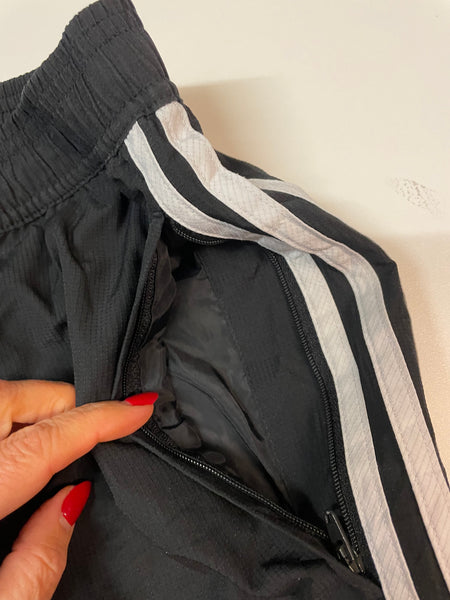 Adidas Vintage Trackpants Baggy Nylon Stoff aus Regenjacke L 420