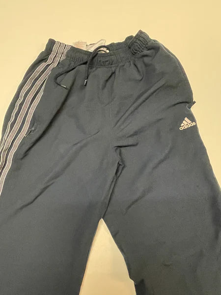 Adidas Vintage Trackpants Baggy Nylon Stoff aus Regenjacke XS 384