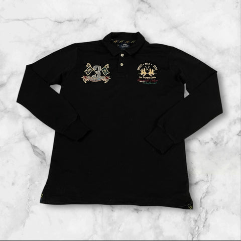 La Martin Vintage Poloshirt XL fit M 2794