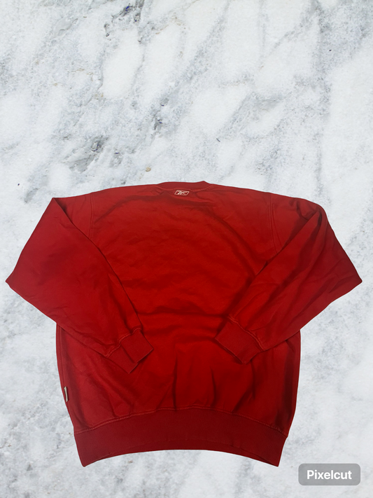 Vintage Reebok Sweatshirt S fit M bestickt 5736