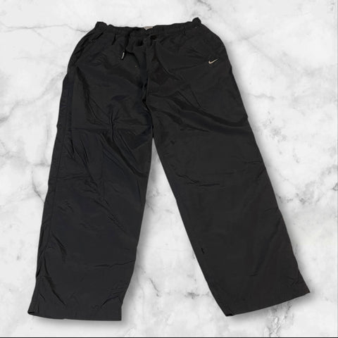 Nike Vintage Trackpants Baggy Nylon Stoff aus Regenjacke XL 331