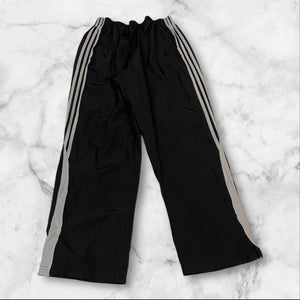 Adidas Vintage Trackpants Baggy Nylon Stoff aus Regenjacke L 861