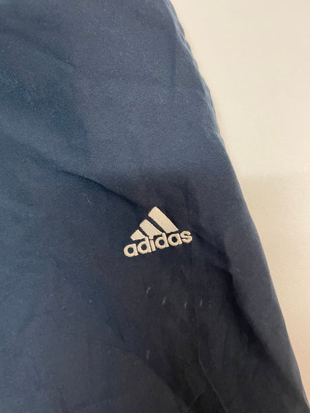 Adidas Vintage Trackpants Baggy Nylon Stoff aus Regenjacke #9209 Gr L