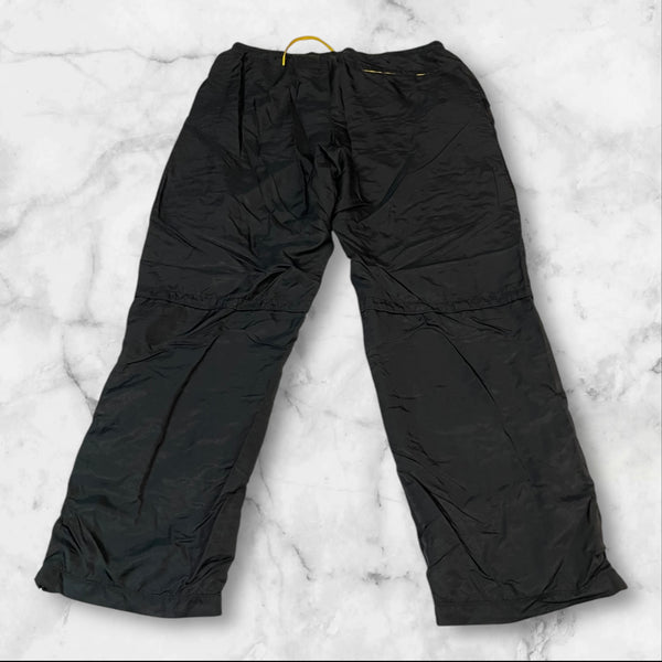 Nike Vintage Trackpants Baggy Nylon Stoff aus Regenjacke L 457