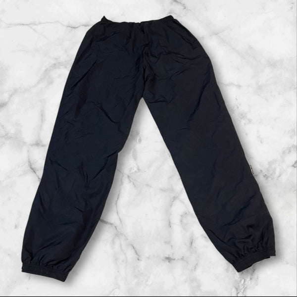 Reebok Vintage Trackpants Baggy Nylon Stoff aus Regenjacke M 422