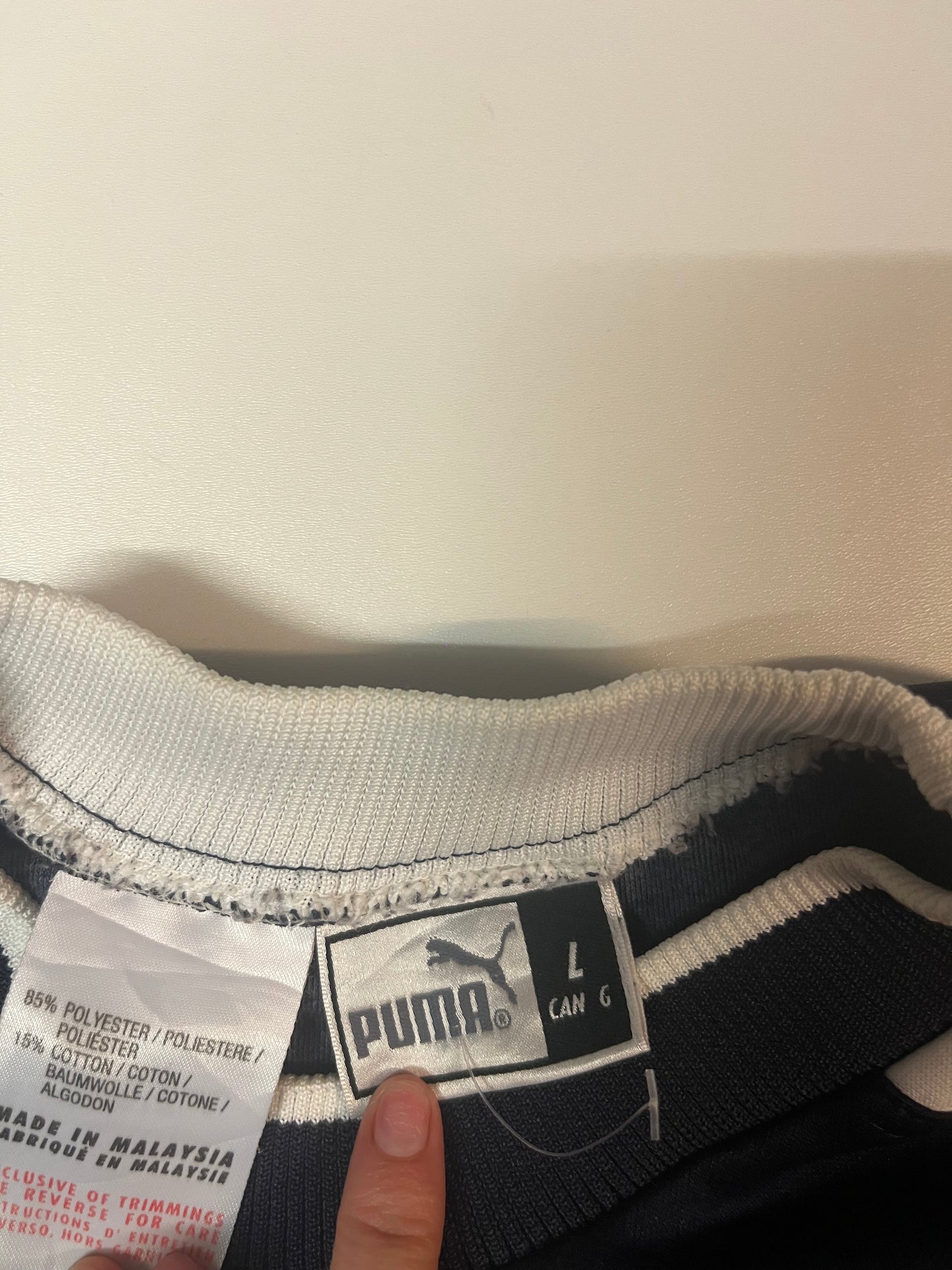 Vintage Puma Sweatshirt navy M - L 5739