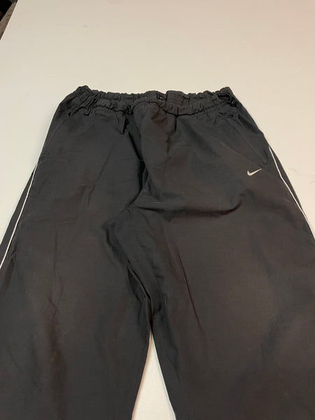 Nike Vintage Trackpants Baggy Nylon Stoff aus Regenjacke XL 349