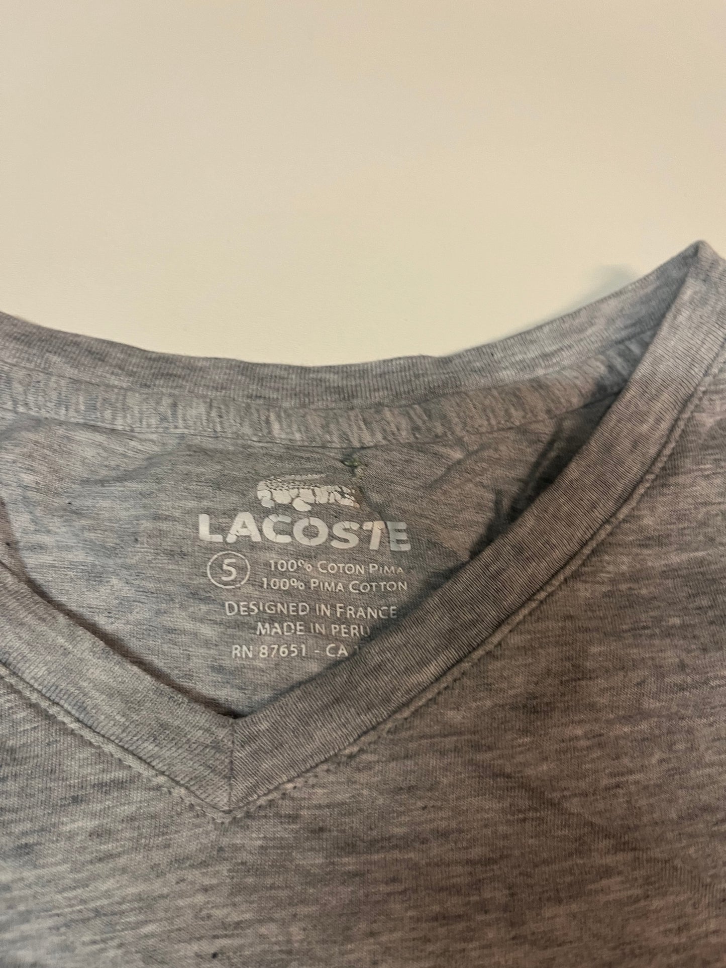 Lacoste Vintage Tshirt M 4927