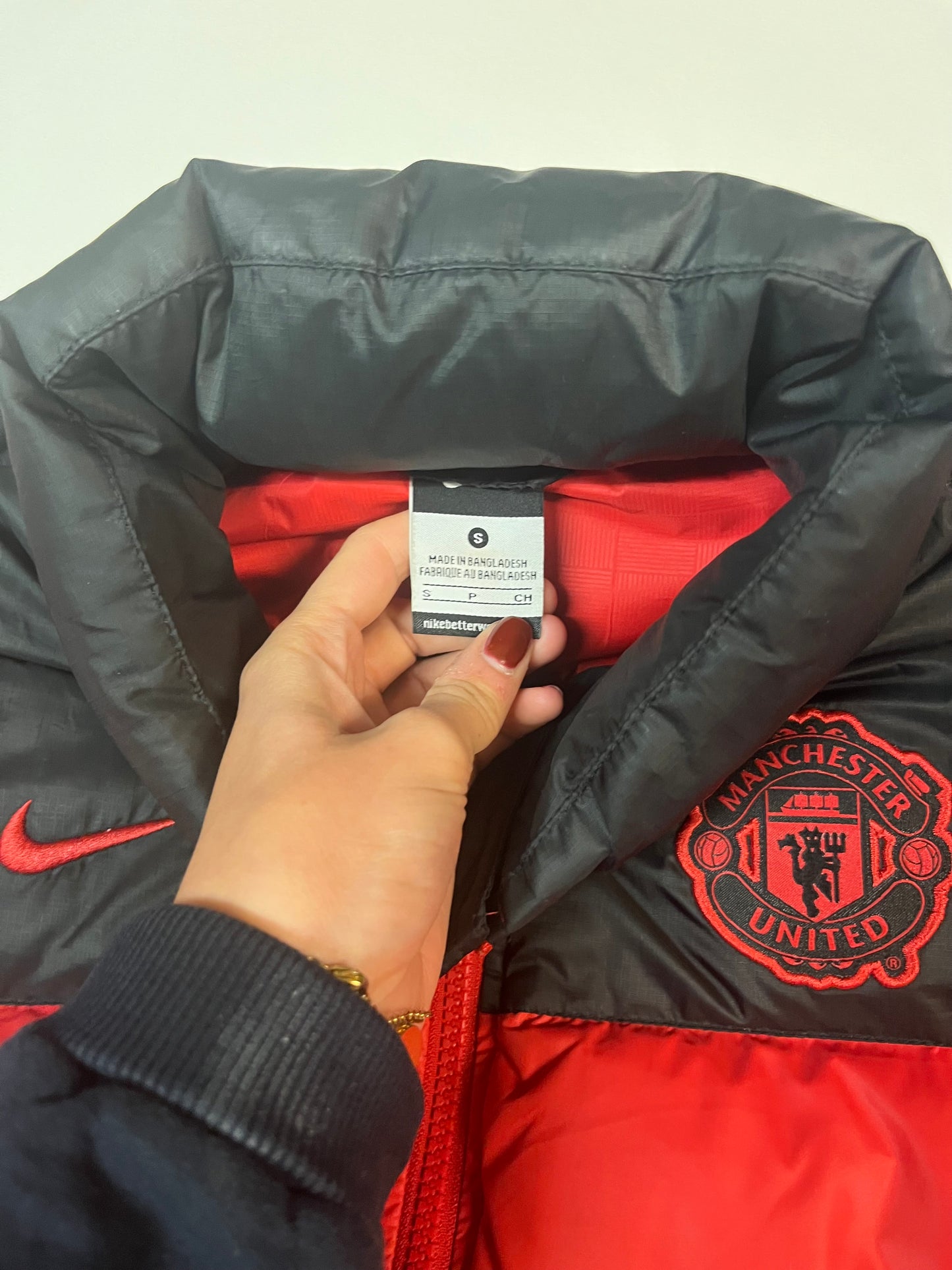 Nike x Manchester United Vintage Daunenjacke S 4746