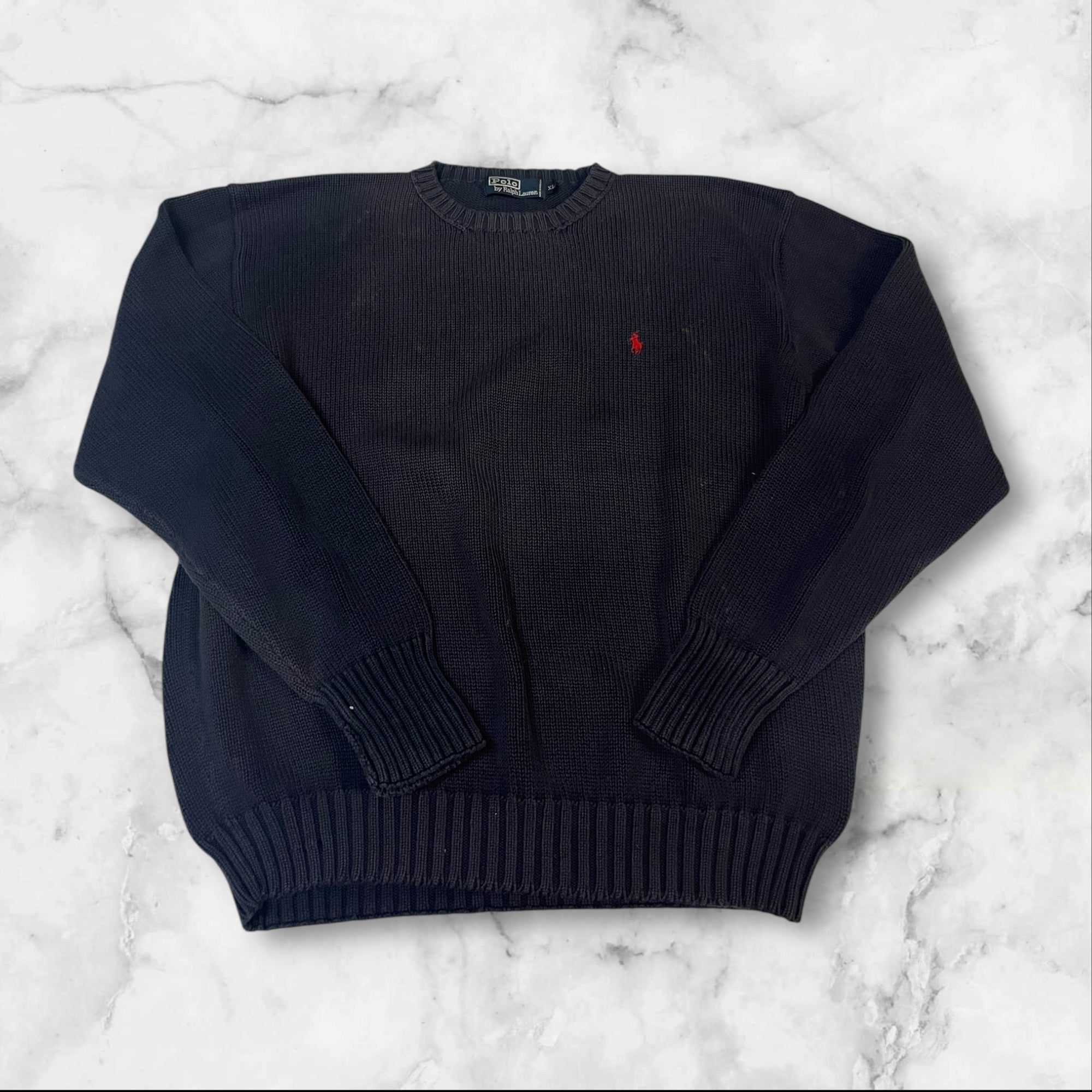 Vintage Polo Ralph Lauren Pullover XL fit M 520( Flecken)