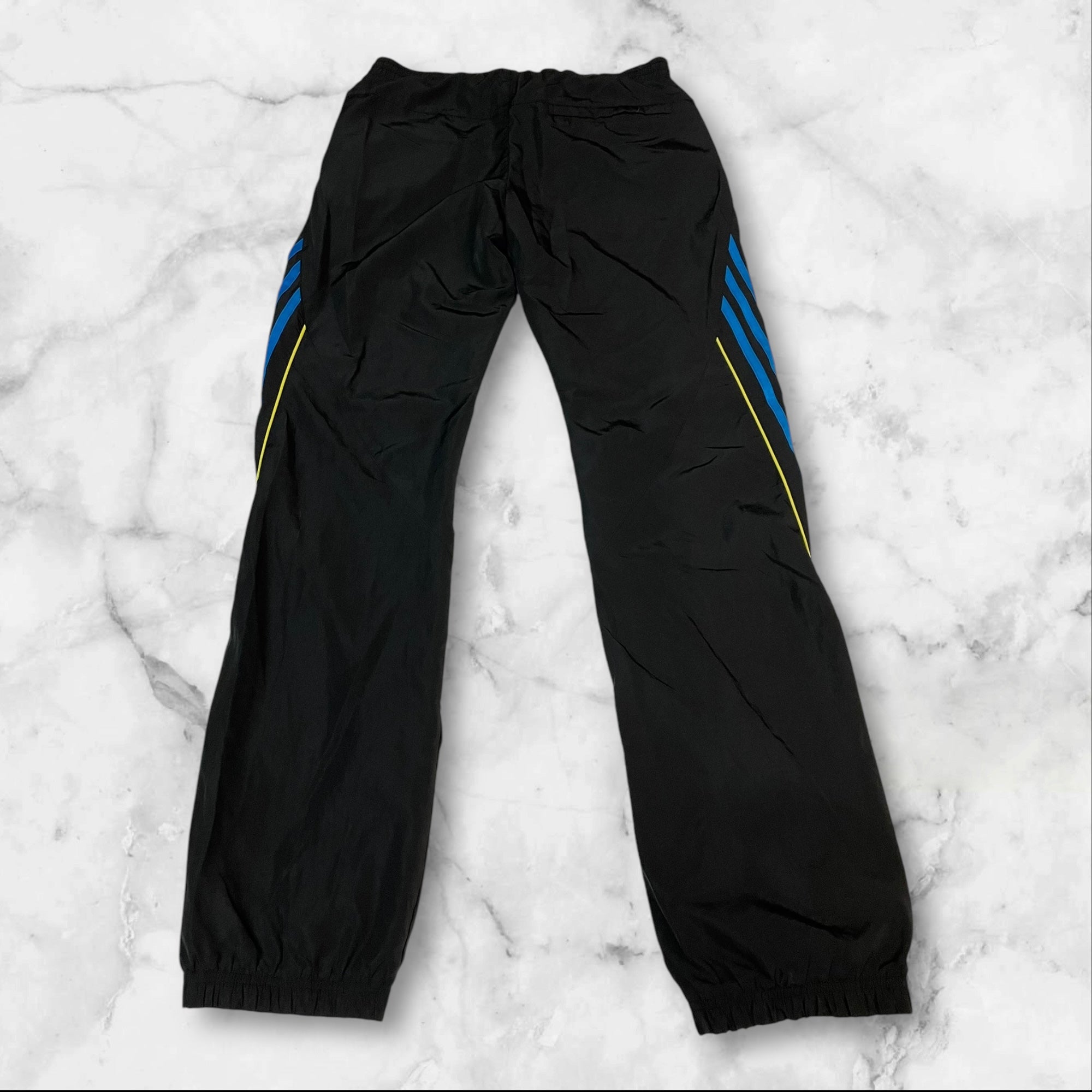 Adidas Vintage Trackpants Nylon Stoff aus Regenjacke M 927
