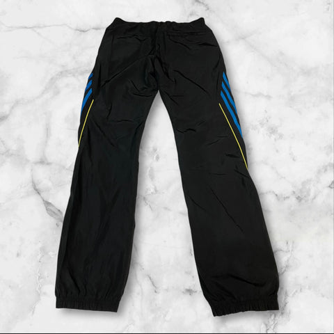 Adidas Vintage Trackpants Nylon Stoff aus Regenjacke M 927