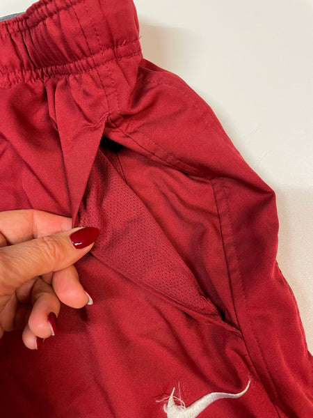 Nike Vintage Trackpants Baggy Nylon Stoff aus Regenjacke XXL 9565