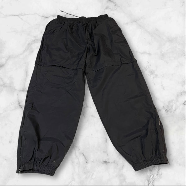 Champion Vintage Trackpants Baggy Nylon Stoff aus Regenjacke XXL 81