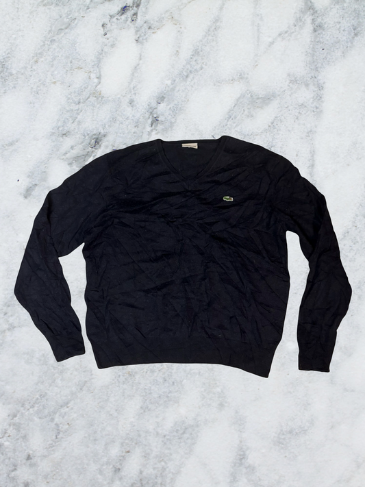 Lacoste Vintage Pullover M 50% Wolle 5873