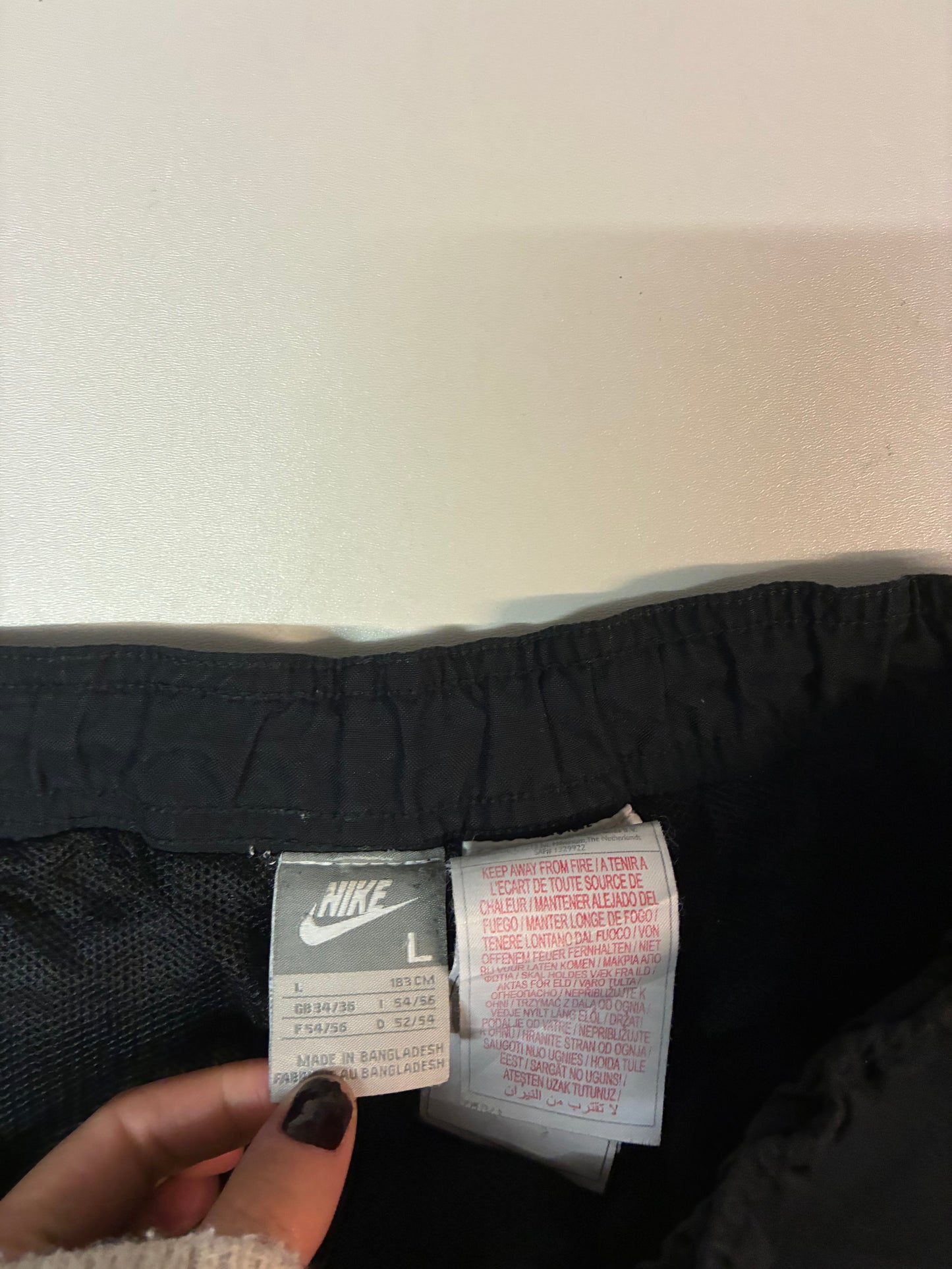 Vintage Nike Trackpants baggy L 5992