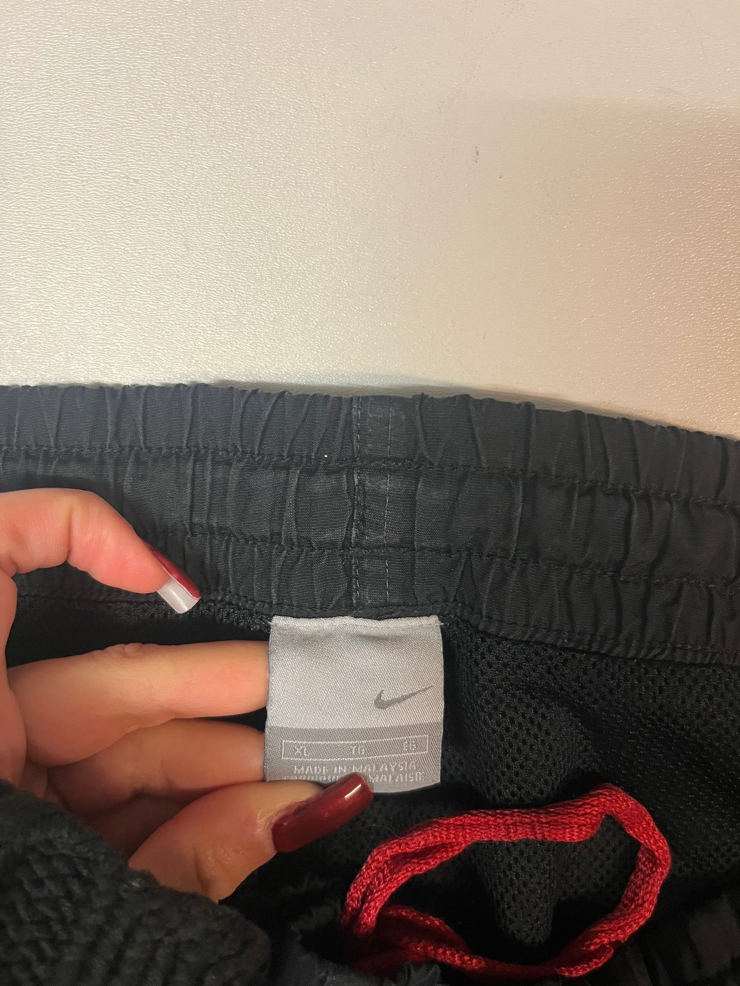 Vintage Nike Trackpans baggy XL fit M 4987