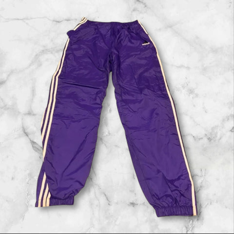 Adidas Vintage Trackpants, Baggy, Nylon Stoff aus Regenjacke XL 388