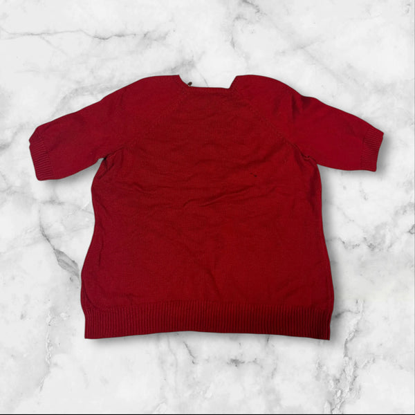 Vintage Polo Ralph Lauren kurzarm Pullover XL fit S Damen 2139