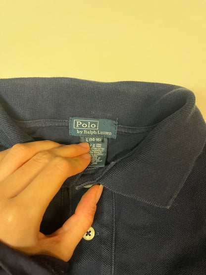 Polo Ralph Lauren Vintage Poloshirt Langarm Kids xl 5171