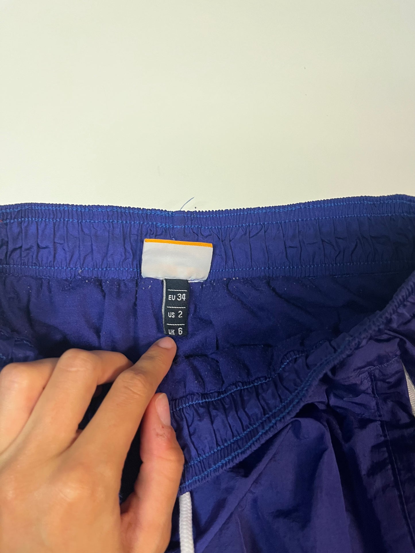 ellesse vintage trackpants s baggy 3416