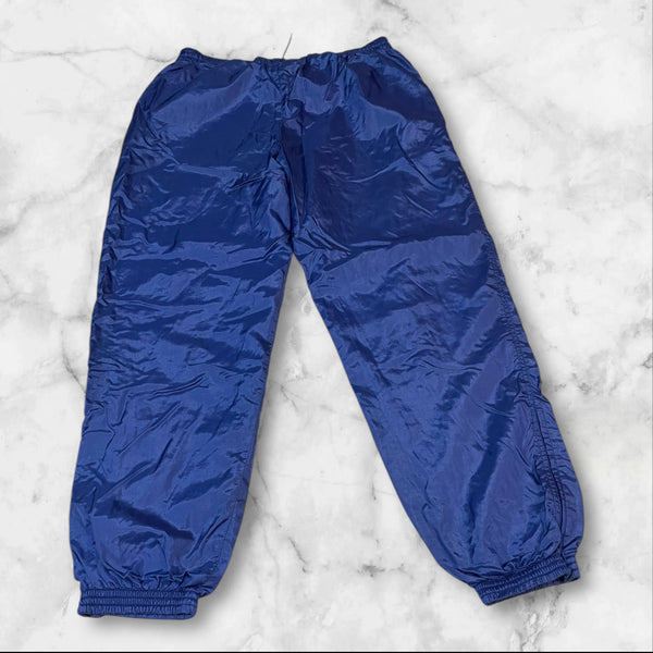 Nike Vintage Trackpants Baggy Nylon Stoff aus Regenjacke XL 247