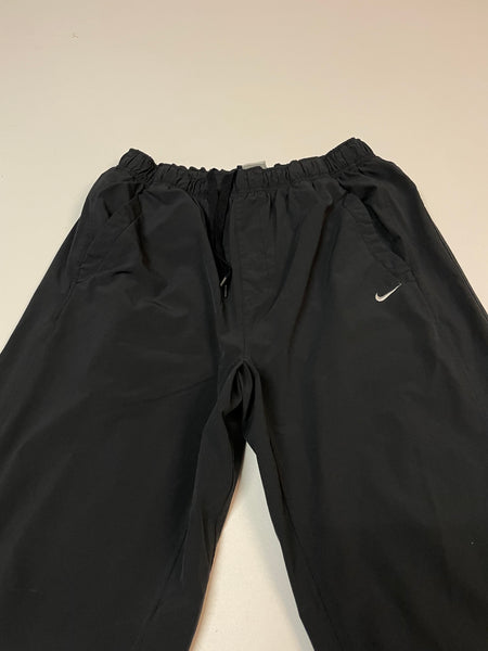 Nike Vintage Trackpants Baggy Nylon Stoff aus Regenjacke L 860