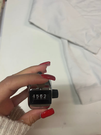 Vintage Reebok Sweater M fit L - XL viele kleine Flecken 4562