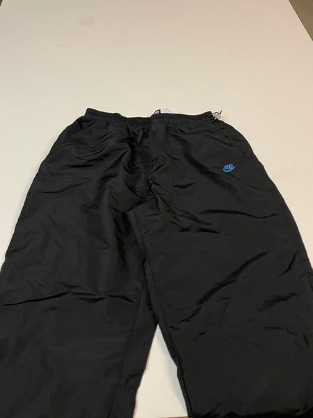 Nike Vintage Trackpants Baggy Nylon Stoff aus Regenjacke L 175