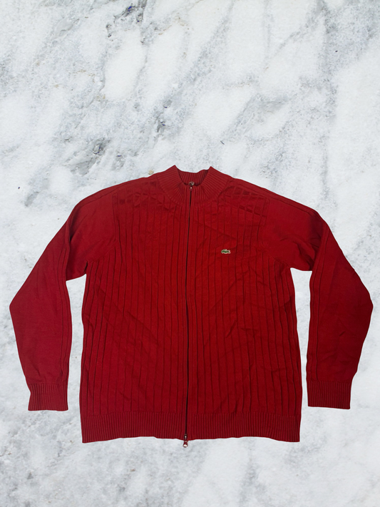 Lacoste Vintage Zipper 30% Wolle L 5862