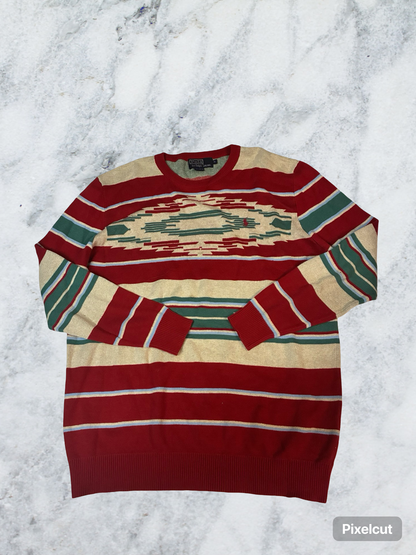 Vintage Polo Ralph Lauren Pullover XL fit L 6015